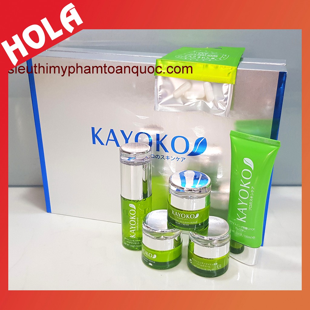 [CHÍNH HÃNG] Kem đêm Kayoko Xanh, chuyên làm mờ nám, tàn nhang và giúp tái tạo lại da, kem nám Nhật Bản, mỹ phẩm Kayoko. | BigBuy360 - bigbuy360.vn