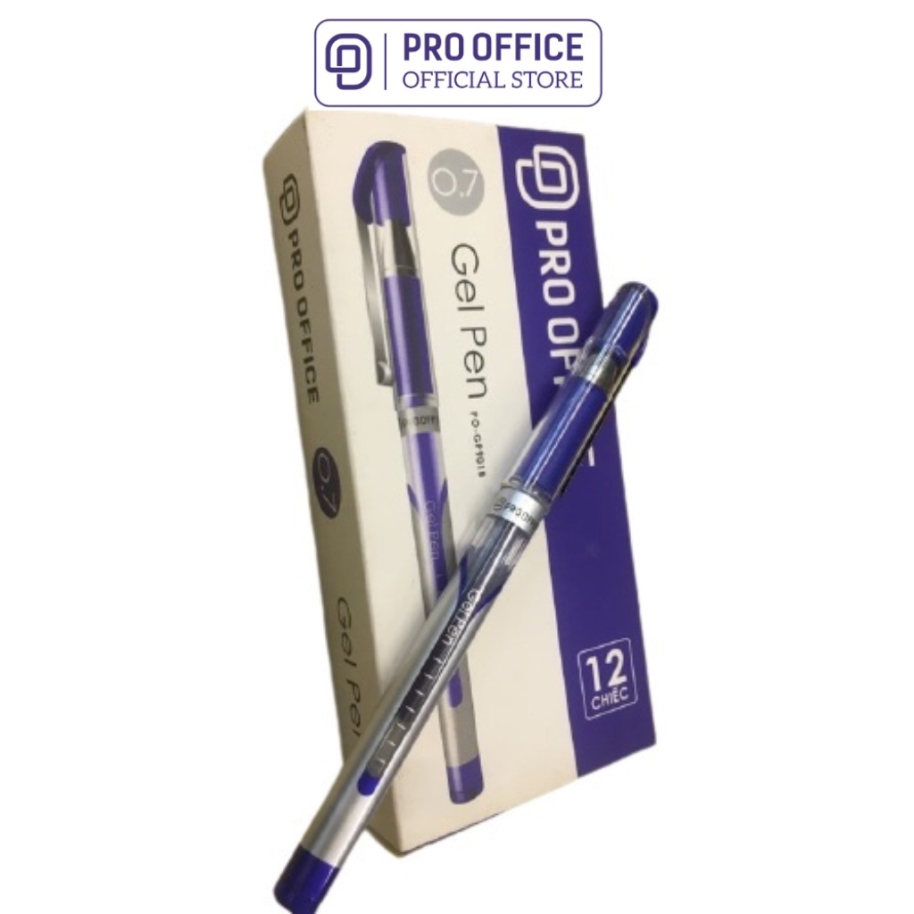 Bút Gel PRO OFFICE Khô Nhanh, Mực Đều, Viết Êm Tay PO-GP901