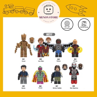 Đồ chơi lắp ráp Minifigures Marvel X0217 Các nhân vật siêu anh hùng cho bé