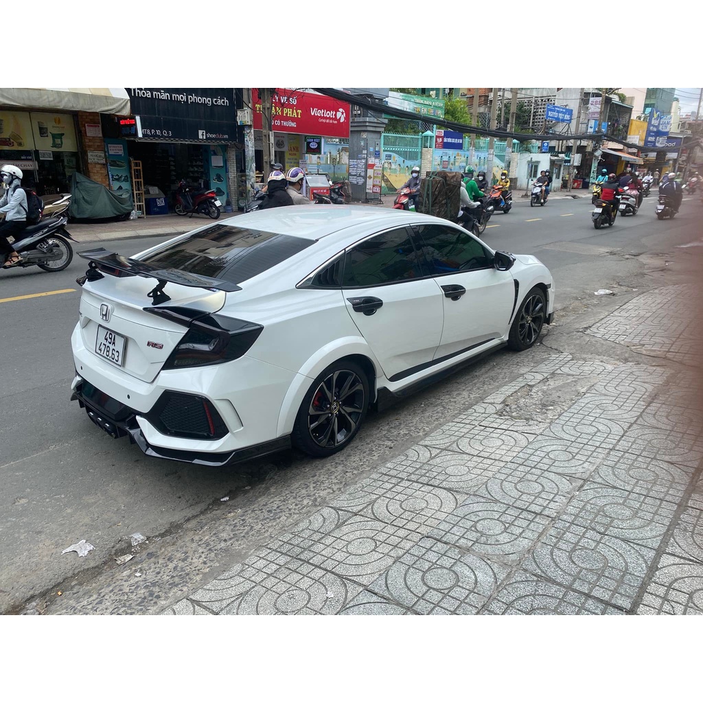 Đuôi gió,Cánh Gió Thể Thao Cao cho Civic HÀNG LOẠI 1 Cao Cấp