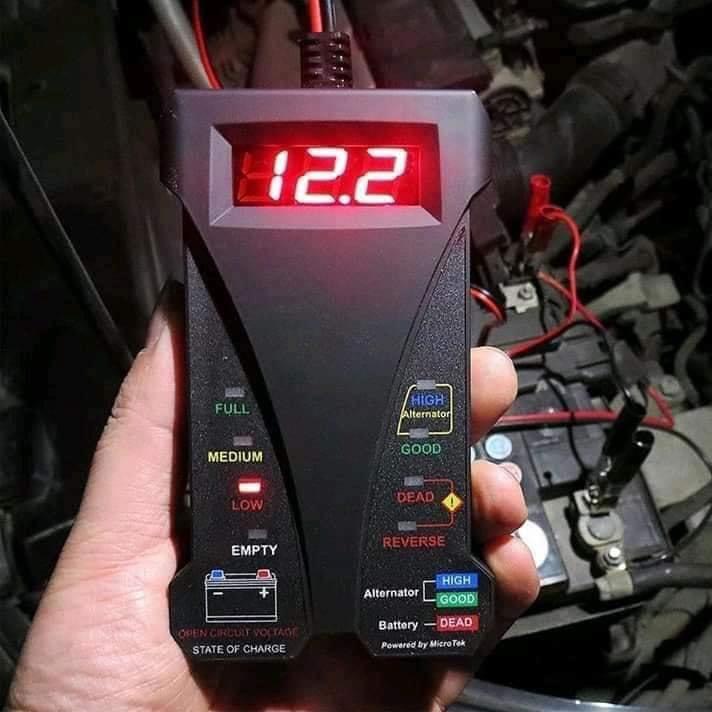 Kiểm tra bình ắc quy test sạc trên xe vô cung hiệu quả