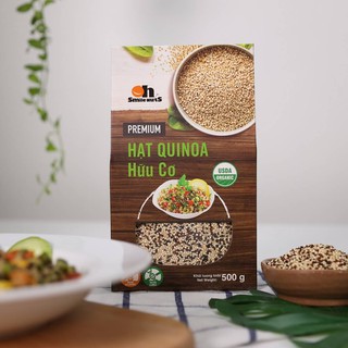 Hạt Quinoa (Diêm mạch) mix 3 loại Smile Nuts hộp giấy 500g - Quinoa Seed Smile Nuts 500g