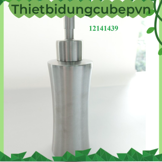 Bình inox đựng xà phòng, sữa tắm, nước rửa tay , inox cao cấp 304.