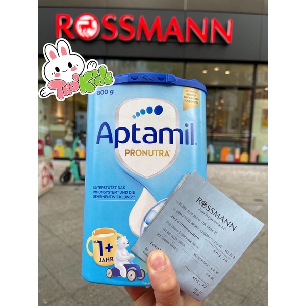 Sữa Aptamil Kindermilch 1+ và 2+ , Loại 800g - Aptamil Đức Hàng Nội Địa