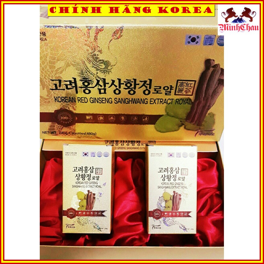 Cao Hồng Sâm Nấm Thượng Hoàng Nguyên Chất Sanghwang - Cao Sâm Hàn Quốc Thượng Hạng, minhchau