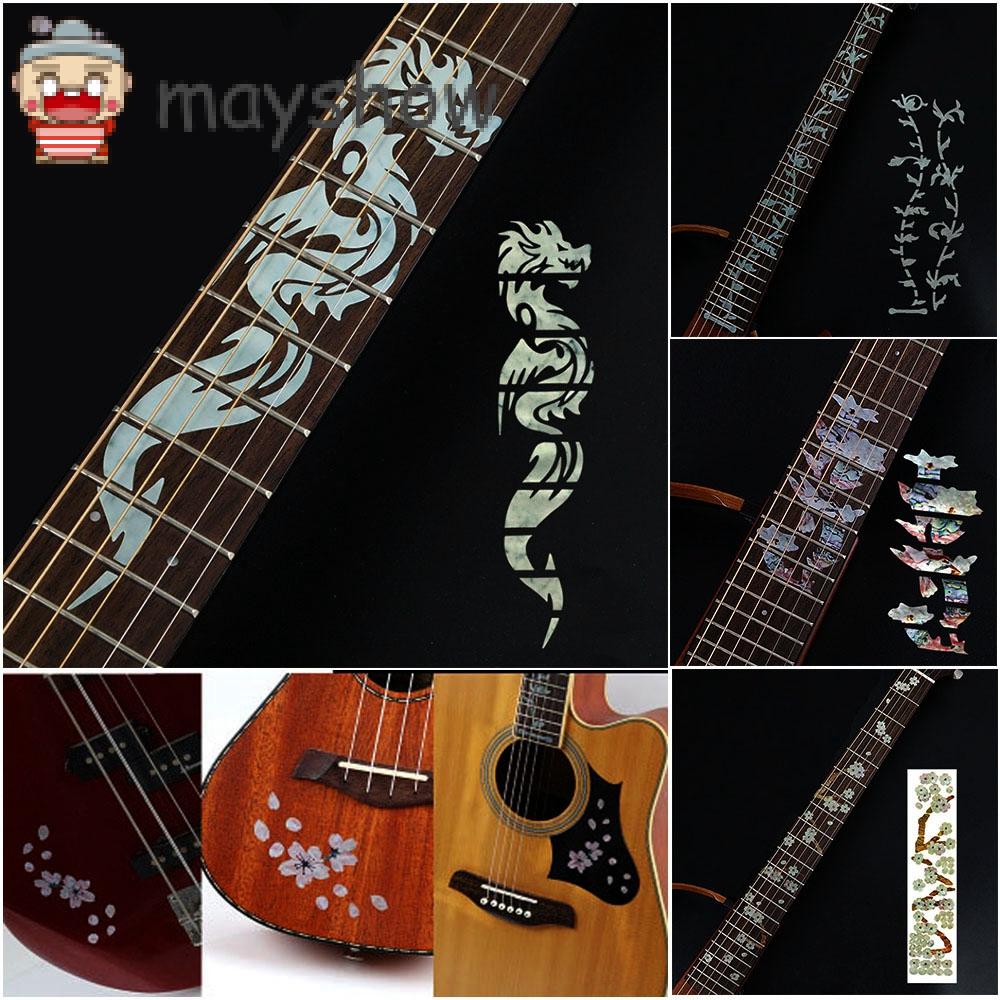 Miếng Dán Trang Trí Đàn Guitar Điện 22 Kiểu