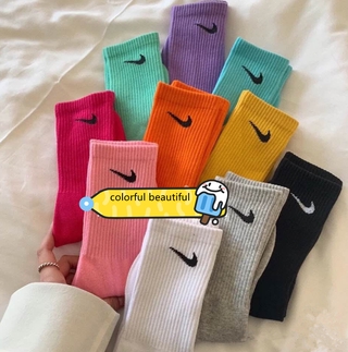 Bộ 3 đôi tất thể thao kiểu Nike thoáng khí tuỳ chọn cho nam nữ