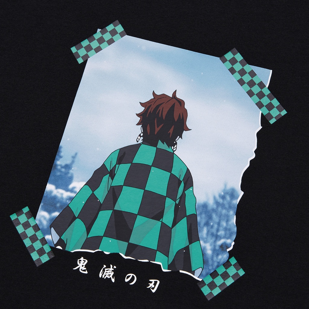 Áo thun UT Nam/Nữ Kimetsu no Yaiba x Sumijiro x Yaiba Zeni  2 ❤️