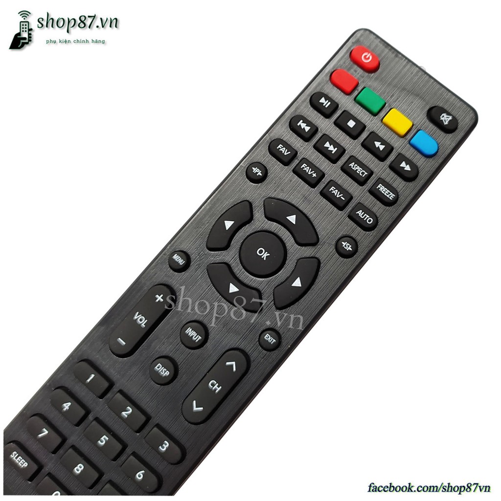 Remote điều khiển tv Asanzo mẫu 7