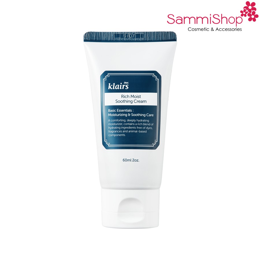 Kem dưỡng da Klairs Rich Moist Soothing Cream