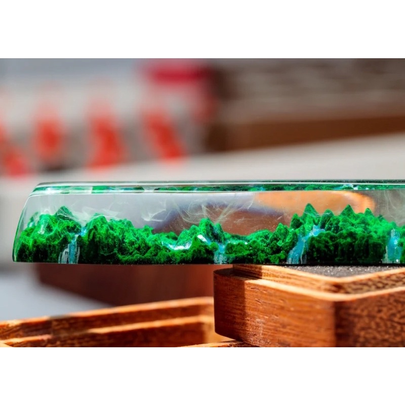 Nút bàn phím cơ Rừng xanh - Keycap resin