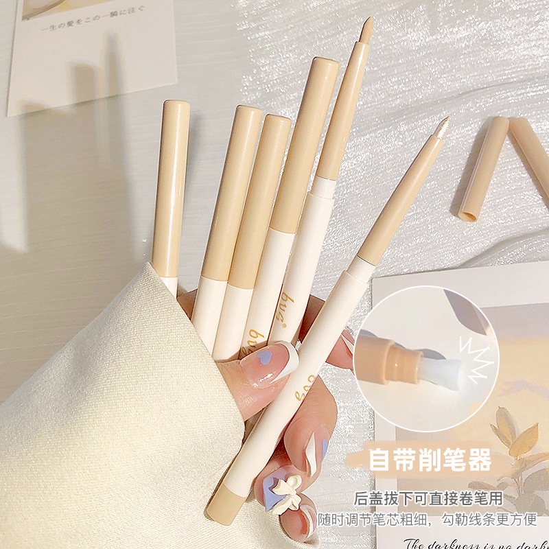 Bút Kẻ Mắt Siêu Mịn Chống Thấm Nước Chống Thấm Mồ Hôi Lâu Trôi Không Nhòe Làm Sáng Da