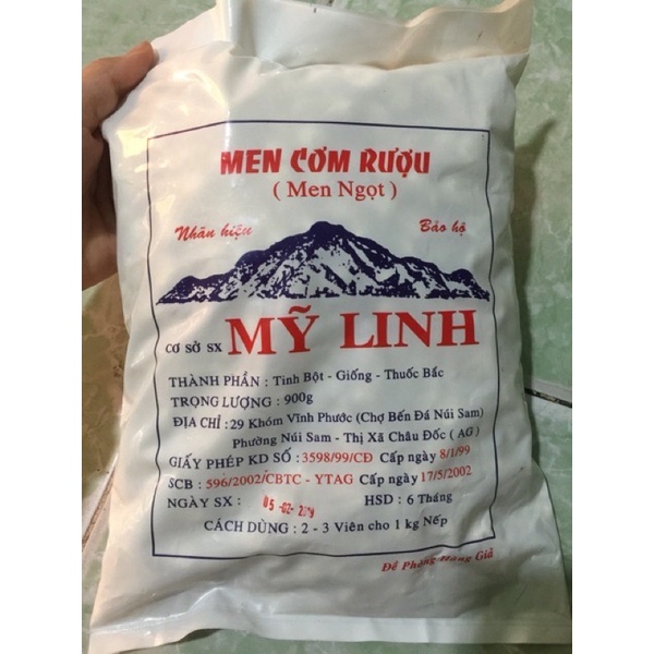 Men ngọt làm cơm rượu gói 20 viên