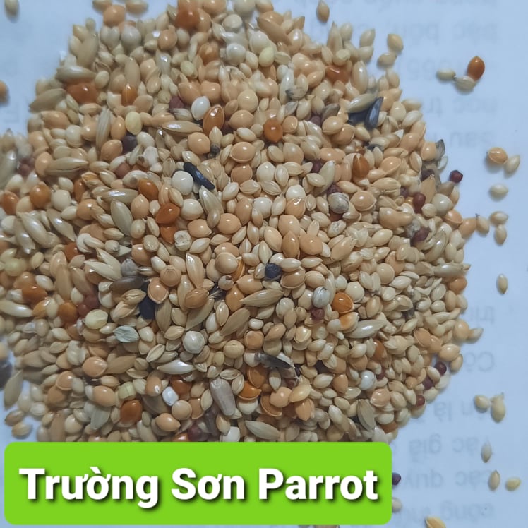 1kg hạt trộn cho finch, chim manh manh, bảy màu ....của Mannitoba (Ý)