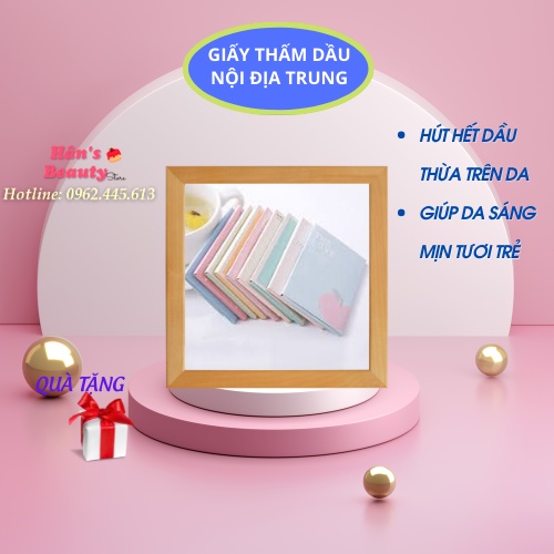 GIẤY THẤM DẦU / TÚI 50 MIẾNG NỘI ĐỊA TRUNG, GIAO MẪU NGẪU NHIÊN | BigBuy360 - bigbuy360.vn
