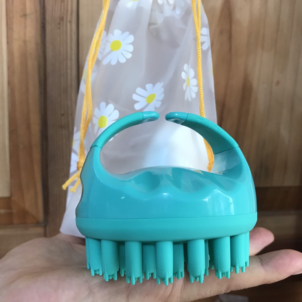 Lược Heeta gai mới giúp thư giãn, kích thích mọc tóc và làm sạch da đầu - dụng cụ lượt gội massage