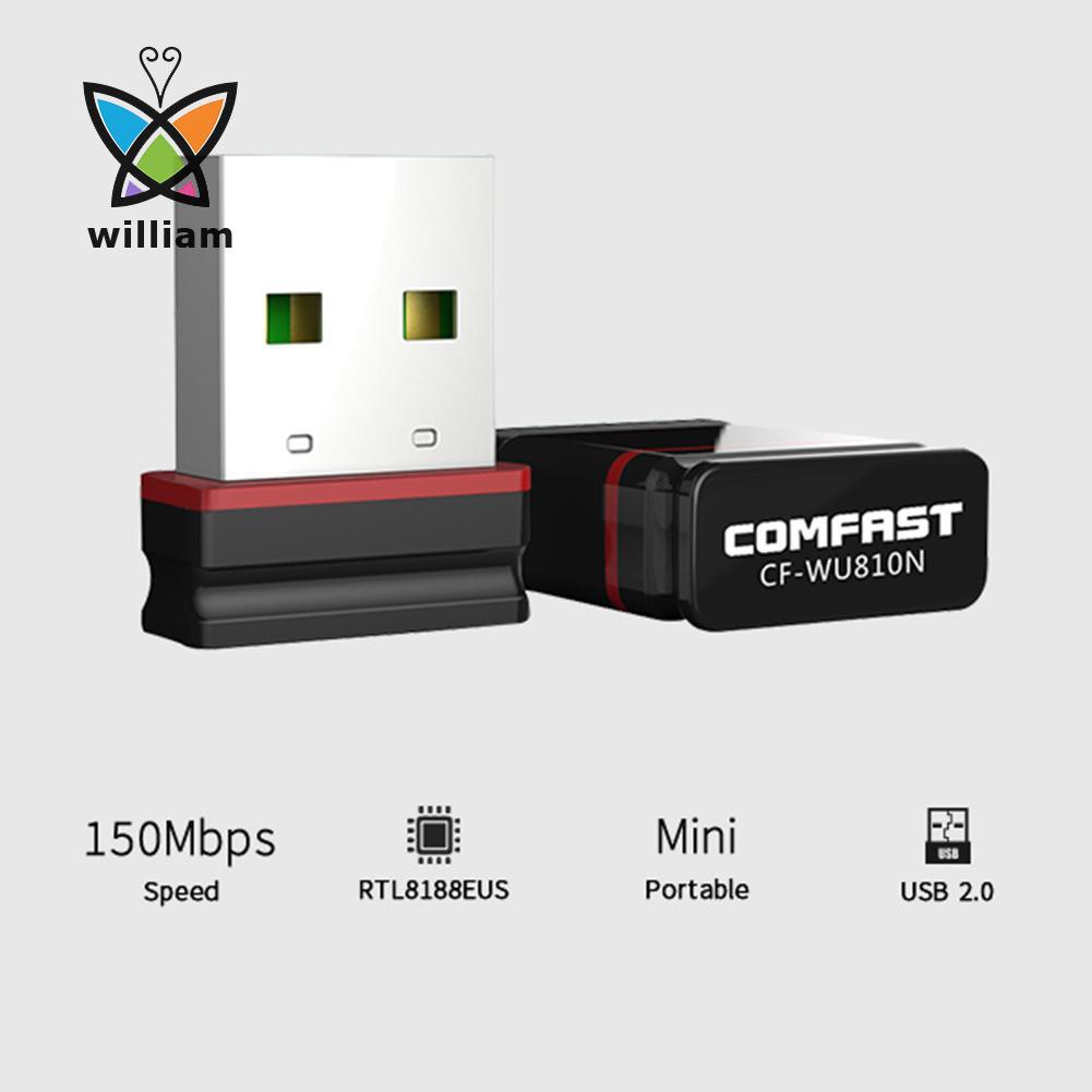 Usb Thu Sóng Wifi 150mbps 2.4ghz Comfast Cf-wu810n Usb 2.0