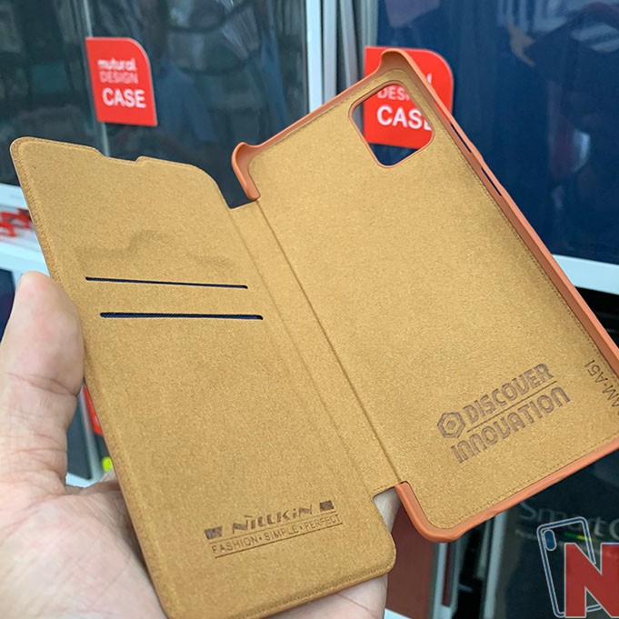 Bao da Galaxy A51 Nillkin QIN chính hãng