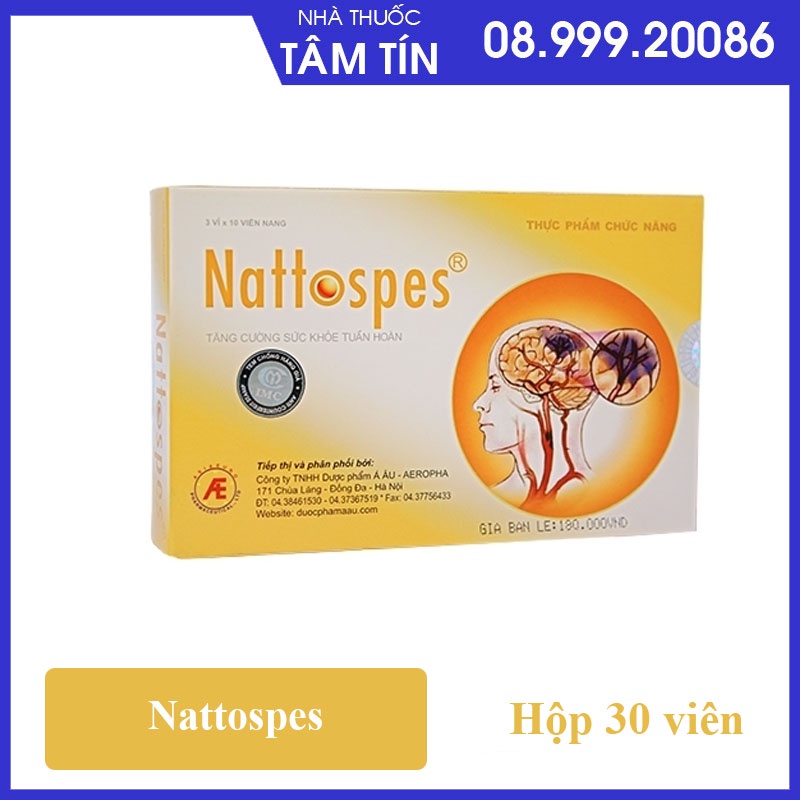 [ CHÍNH HÃNG TÍCH ĐIỂM MUA 6 TẶNG 1 ] Viên uống Nattospes