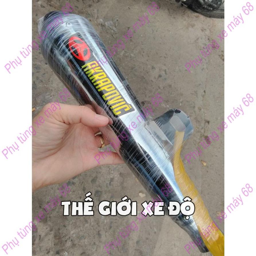 Pô chày quả chùy độ pô cafe racer xi độ bô nhiều loại xe 67, Honda CB, Dream, Wave...