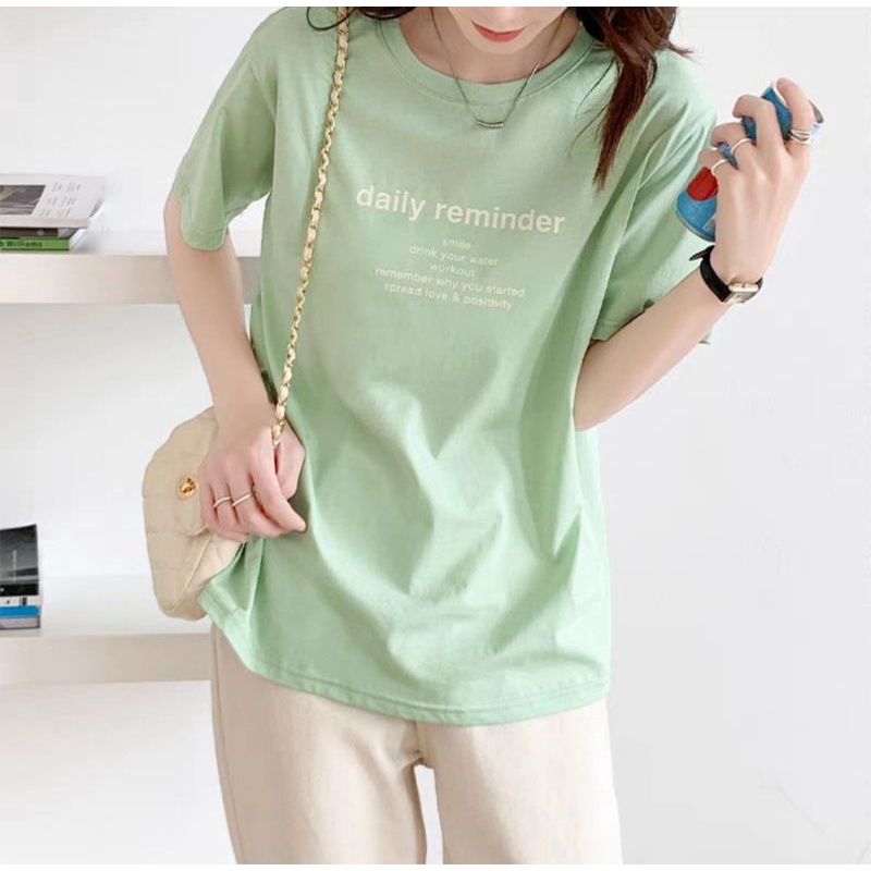 Áo phông thun nữ cổ tròn cotton mẫu mới hottrend basic đơn giản trẻ trung