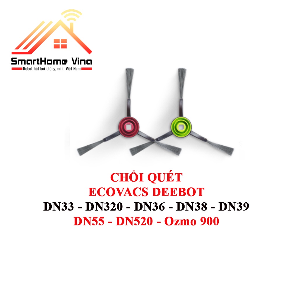 Chổi cạnh, chổi quét Ecovacs DN33, DN55, DN36, DN38, DN39, DN320, DN520, Ozmo900