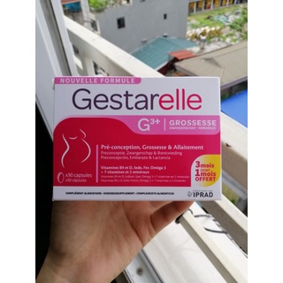 Bill Pháp- Gestarelle G3 90 viên - Vitamin dành cho bà bầu