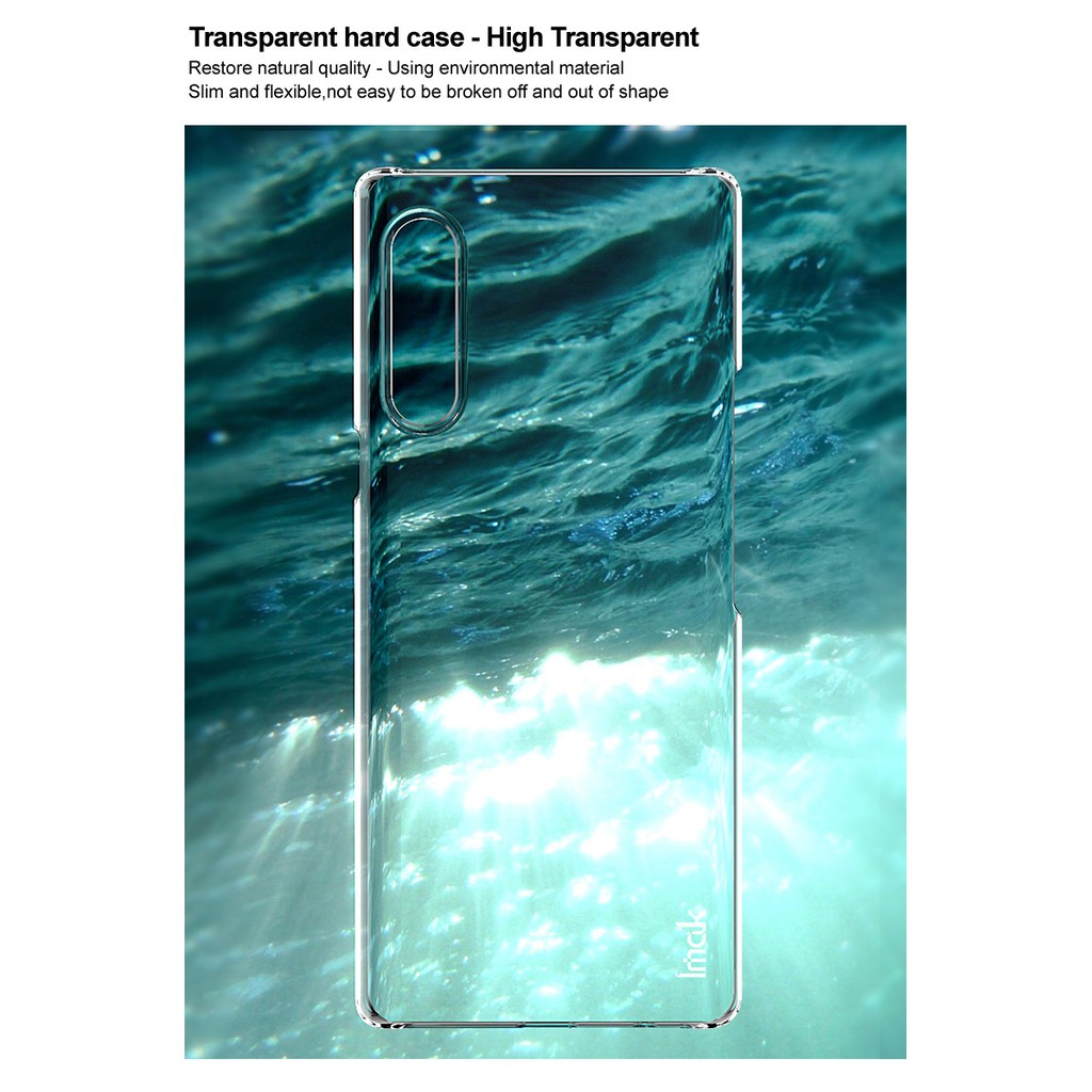 Ốp điện thoại nhựa cứng Imak trong suốt Lg Lm-G900Em Lm-G910Emw 4g / 5g LG Velvet 4G / 5G | BigBuy360 - bigbuy360.vn