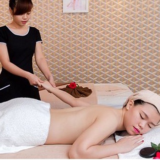 HCM  - Liệu trình 80 phút Massage Body + Massage Foot + Xông mũi + Đắp mặt nạ tại Paradise Spa