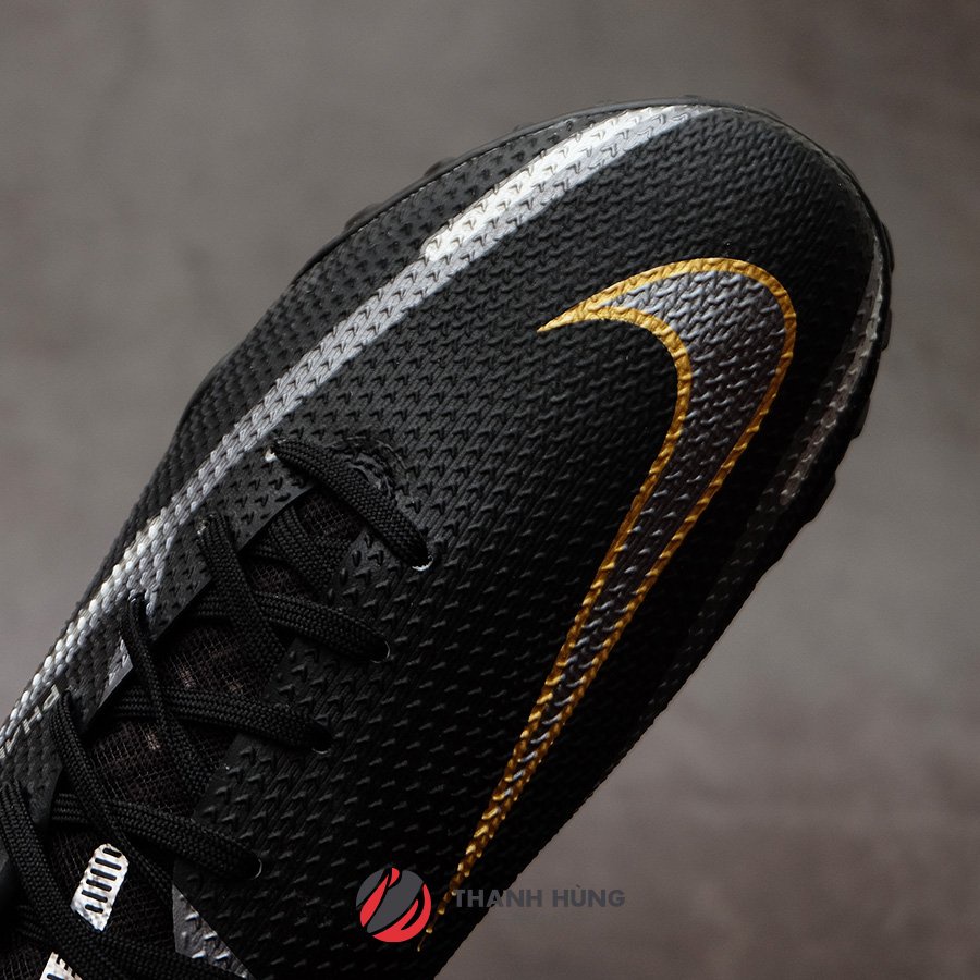 GIÀY ĐÁ BÓNG CHÍNH HÃNG NIKE REACT PHANTOM GT2 PRO TF - DC0768-007 - ĐEN/ĐỒNG