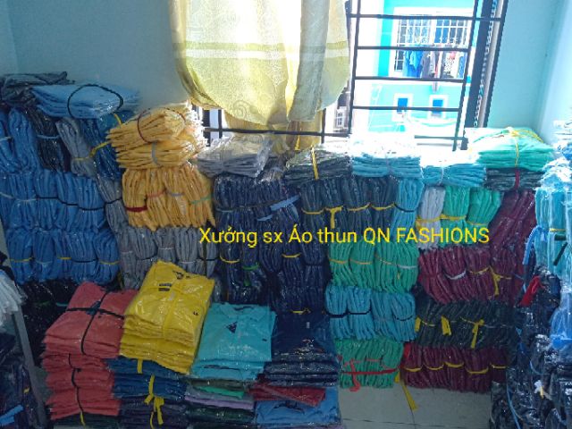 Áo phông NAM cotton, thun có cổ tay ngắn TOM.MY unisex dễ phối đồ