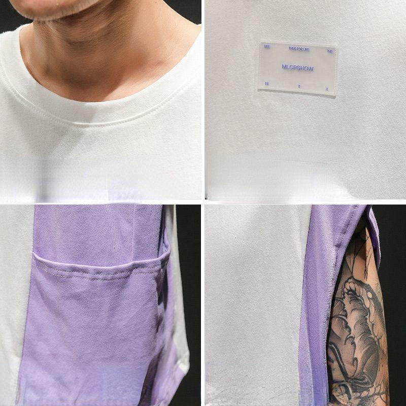 Áo Thun Ba Lỗ Thể Thao Bóng Rổ Dáng Rộng Vải Cotton Mỏng Thời Trang Mùa Hè Cho Nam