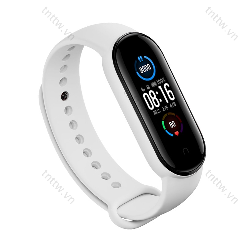 Dây đeo cao su Mi band 5, miband 6 chính hãng - dây đeo cao su thay thế mi band 6, miband 5 mi smart band 6 Dây Đeo Thay Thế Chất Liệu Silicon Màu Trơn Cho Xiaomi Mi Band 5  Band5 strap