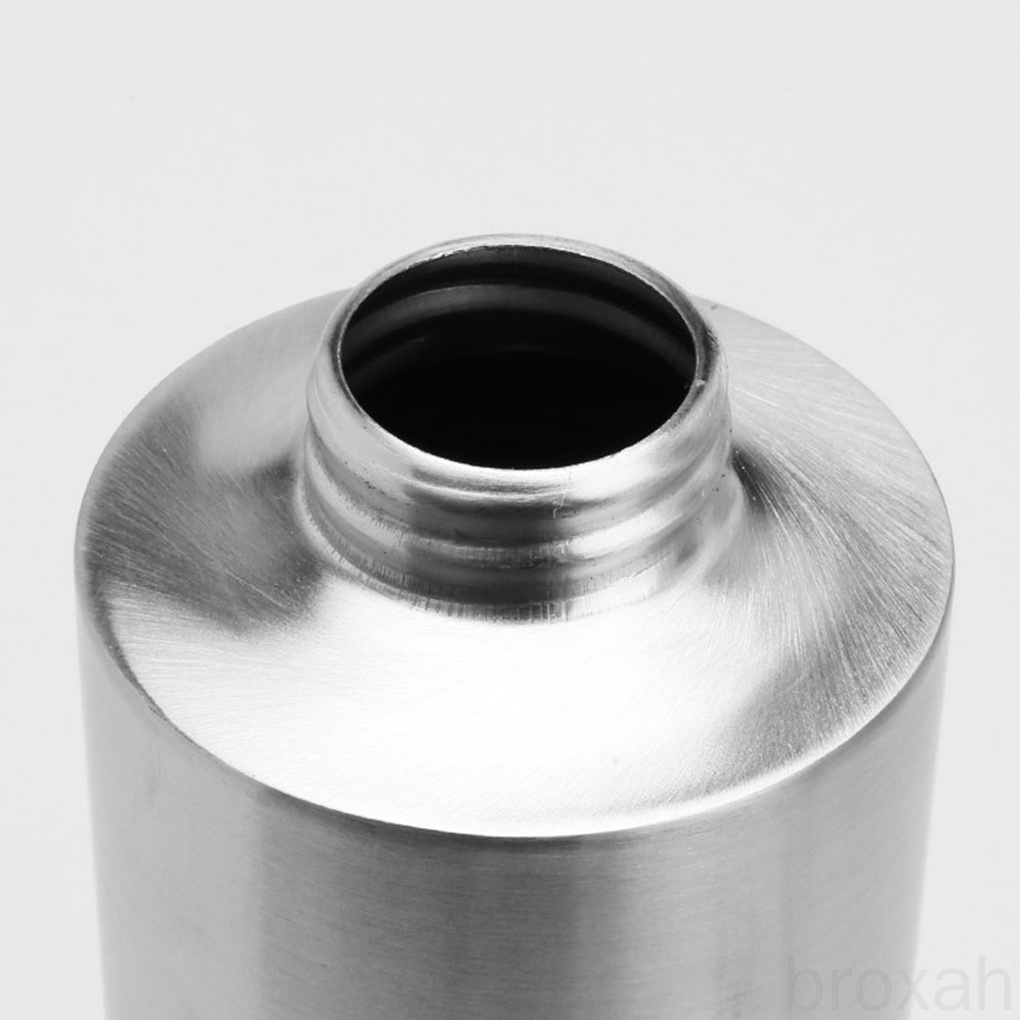 Stainless Steel Countertop Sink Soap Dispenser Kitchen Bathroom Hand Dish Lotion Bottle Container broxah