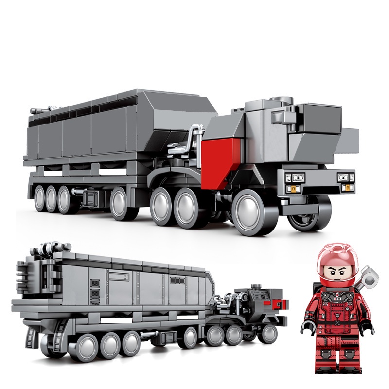 Bộ Đồ Chơi Lắp Ráp Xe Quân Đội 996 Mảnh Cho Bé