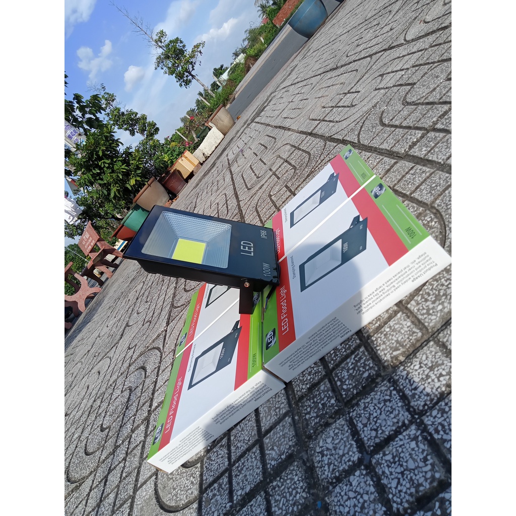 Đèn pha led cob 100w