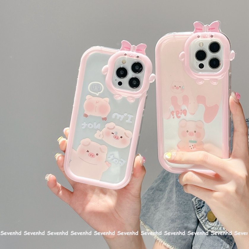 Ốp Điện Thoại Mềm Trong Suốt In Hình Thú Hoạt Hình Cho iPhone 14 13 12 11 Pro Max Xs Max Xr X 7 8 6 6s Plus