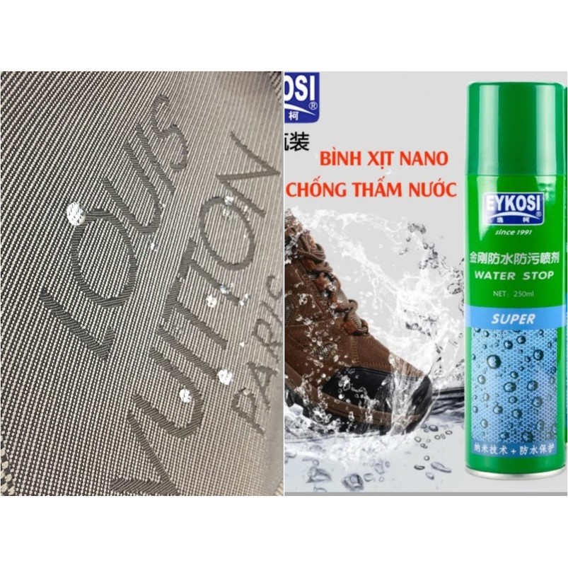 Bình xịt Nano EYKOSI siêu chống nước cho mọi vật dụng