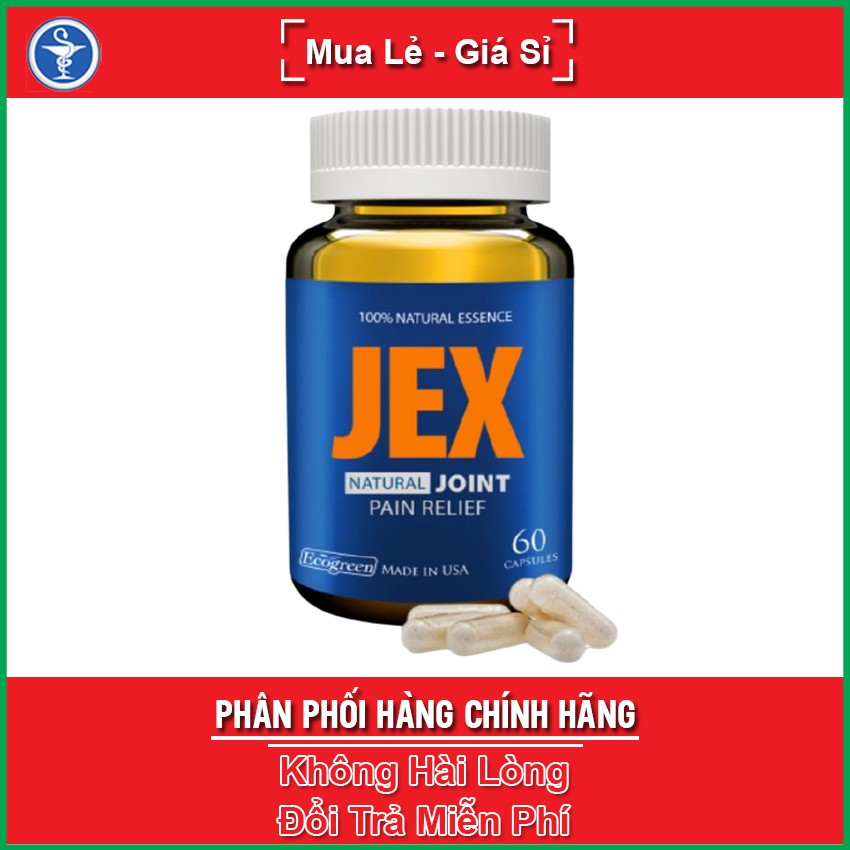 Viên uống Jex - Giúp Giảm Đau & Làm Chậm Quá Trình Thoái Hóa khớp - Yes Pharmacy