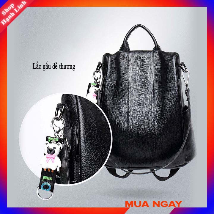 Balo nữ thời trang nhiều màu, chất liệu da thật MS9761