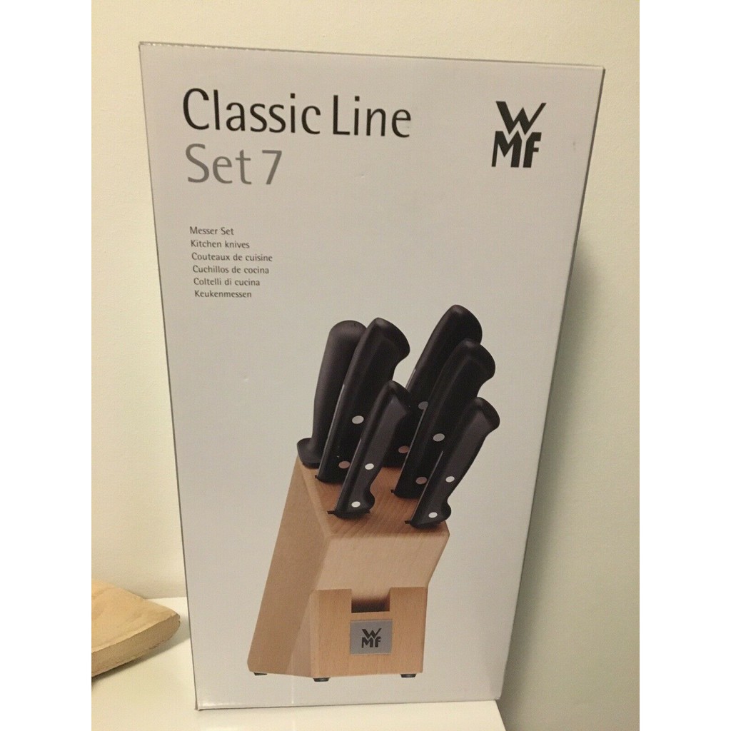 BỘ DAO WMF CLASSIC LINE 7 MÓN - Hàng order, Khách hàng vui lòng nhắn shop trước khi mua ạ.