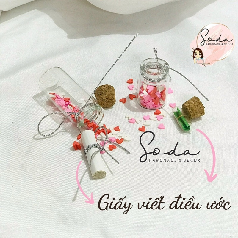 Lọ thuỷ tinh đựng điều ước