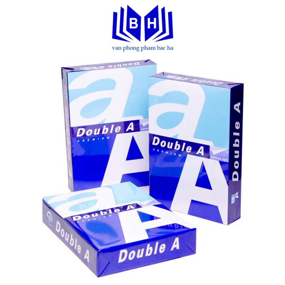 Giấy In Double A ĐL 70gms, Khổ A3 - A4 - A5 , Giấy Đẹp Trắng Dùng Cho Văn Phòng Công Sở Cửa Hàng Photo In Ấn