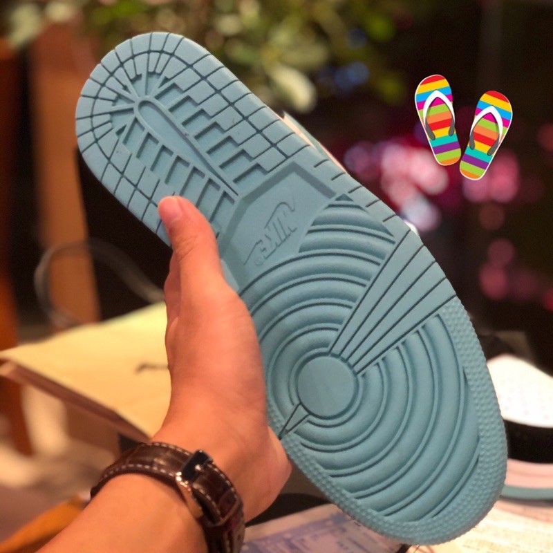 [Full box] Free ship Giày thể thao Air Jordan 1 Low “White Black Island Green” [Jd1] [Jordan xanh] [Jordan low ] | BigBuy360 - bigbuy360.vn