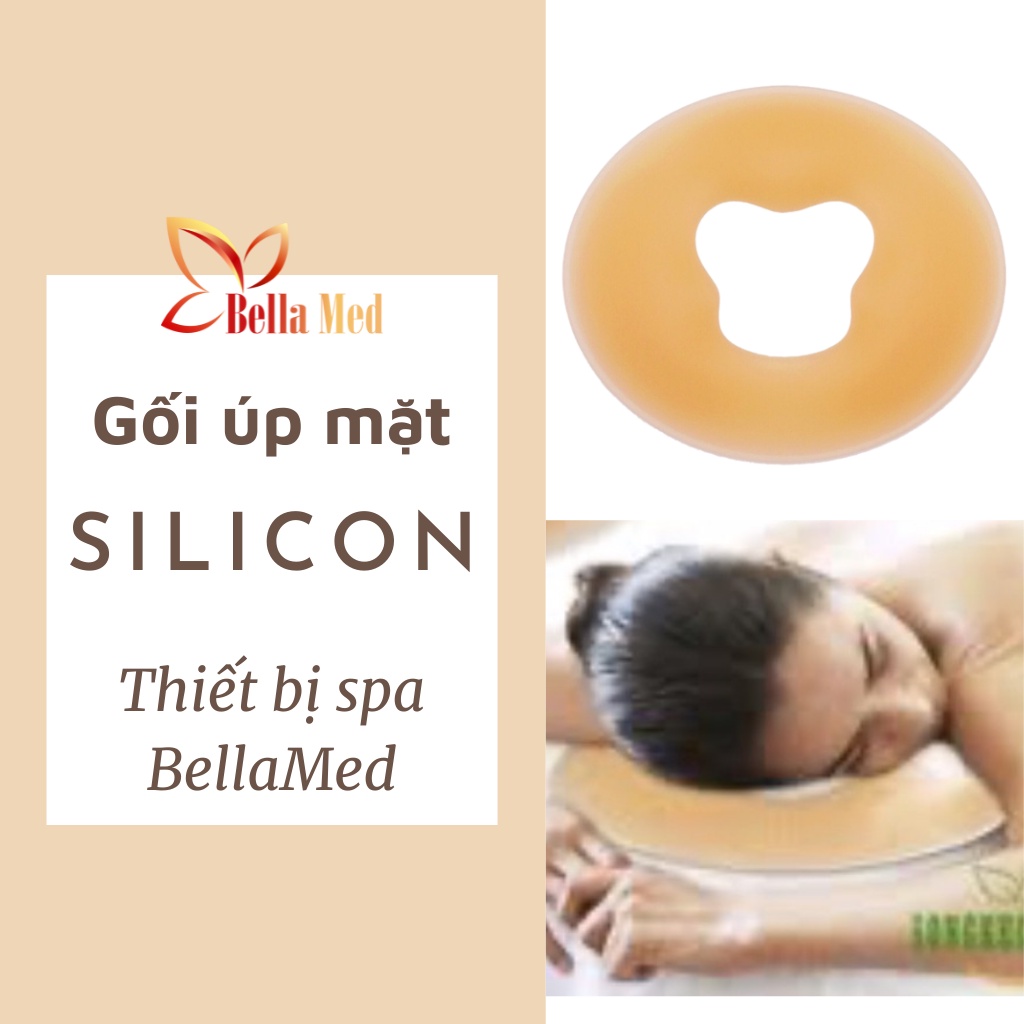 gối úp mặt massage bằng silicon