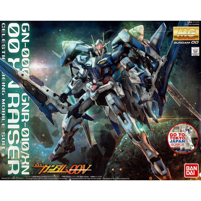 Mô Hình MG 00 Raiser XN Gundam 1/100 Bandai Đồ Chơi Lắp Ráp