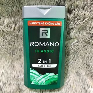 ( 150g ) TẮM GỘI ROMANO 2IN1