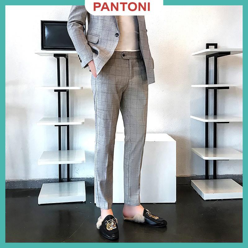Quần âu nam kẻ sọc chất vải cotton cao cấp , chuẩn thiết kế hàn quốc, cực tôn dáng, lịch sự, trẻ trung | BigBuy360 - bigbuy360.vn
