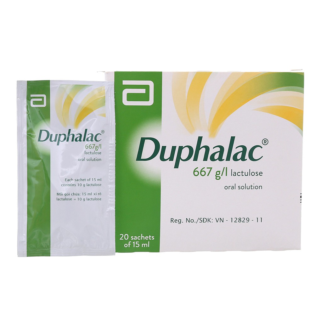 Duphalac 15ml (Hộp 20 gói) - Nhà thuốc Nhật Thành