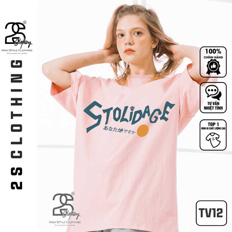 Áo Thun Nữ Form Rộng Tay Lỡ 2s Clothing Áo Phông Phom Rộng Basic Giấu Quần Cotton Giá Rẻ In Hình Thỏ Dễ Thương TV12